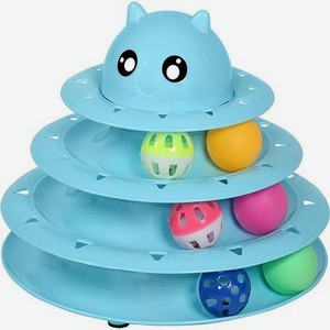 Игрушка для кошек ZDK трек интерактивный ZooWell голубой