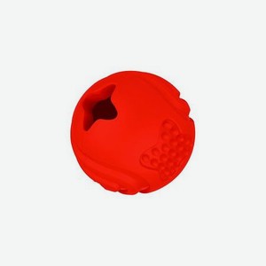 Игрушка для собак Mr.Kranch Мяч с ароматом бекона Красный