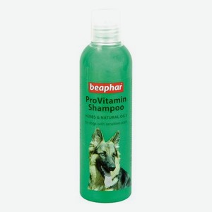 Шампунь для собак Beaphar ProVitamin Herbs and Natural Oils с чувствительной кожей 250мл