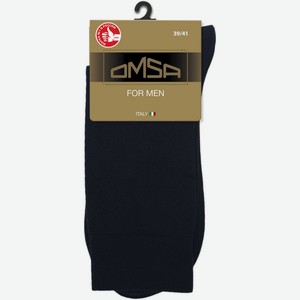 Носки мужские Omsa For Men Classic 203 цвет: чёрный, размер 39-41