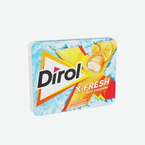 Жевательная резинка Dirol X-Fresh Ледяной мандарин без сахара 16 г