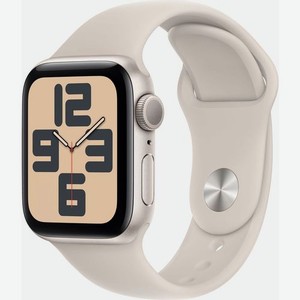 Смарт-часы Apple Watch SE 2023 A2722, 40мм, сияющая звезда / сияющая звезда [mr9u3qa/a]