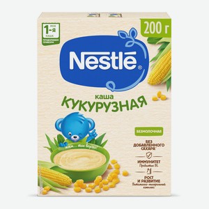 Каша Nestle кукурузная безмолочная детская, 200г Россия
