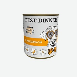 Корм для собак Best Dinner 0.34кг Super Premium с индейкой