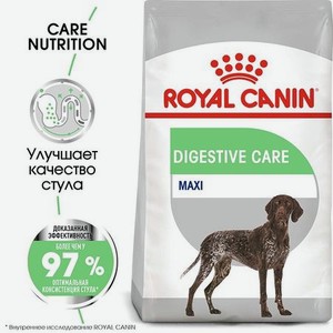 Корм для собак Royal Canin 12кг Maxi Digestive Care крупных сухой
