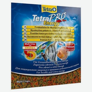 Корм для рыб Tetra 12г Pro Energy Multi-Crisps всех видов для дополнительной энергии корм-чипсы