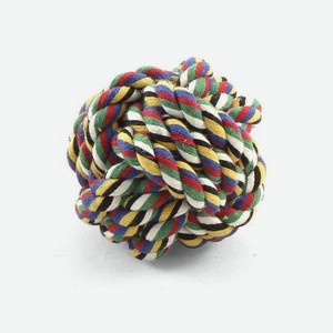 Игрушка для собак Triol верёвка-плетеный мяч d70мм