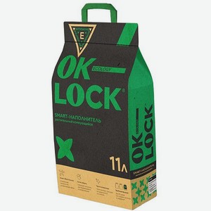 Наполнитель OK-LOCK растительный 11 л