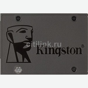 SSD накопитель Kingston A400 SA400S37/960G 960ГБ, 2.5 , SATA III, SATA