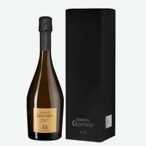 Шампанское Geoffroy Volupte Brut Premier Cru в подарочной упаковке 0.75 л.