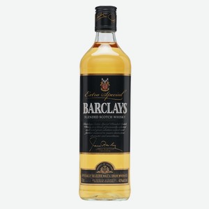 Виски Barclays 3 года, 0.5л Великобритания
