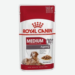 Корм для пожилых собак ROYAL CANIN средних пород соус пауч 140г