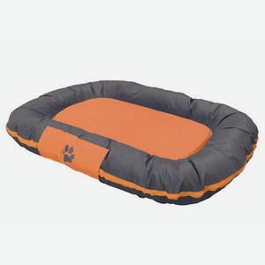 Лежак для животных Nobby Reno большой Серый-Оранжевый 113х83х12 см