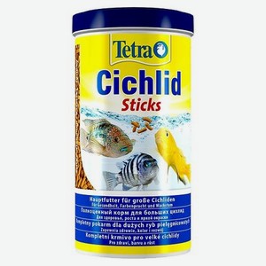 Корм для рыб Tetra 1л Cichlid Sticks для всех видов цихлид в палочках
