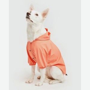 Куртка-дождевик для собак Zoozavr розовый 55