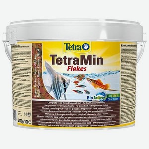 Корм для рыб Tetra 10л Min Flakes всех видов в виде хлопьев