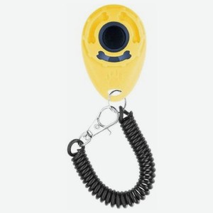 Игрушка для собак ZDK ZooWell Кликер на браслете желтый