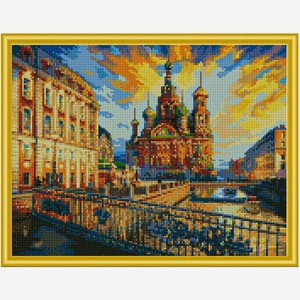 Алмазная мозаика 40х50 см Санкт-Петербург AC4001