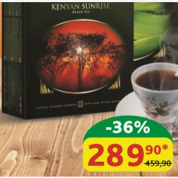 Чай чёрный/зелёный Greenfi eld Kenyan Sunrise; Spring Melody; Flying Dragon, 200/150 гр (100 пак.*2/1,5 гр)