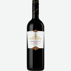 Вино  Сан Чизальто Неро д’Авола  ордин. сорт. крас/сух 13% 0,75л, Италия