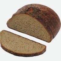 Хлеб Чусовской подовый 300г половинка нарез