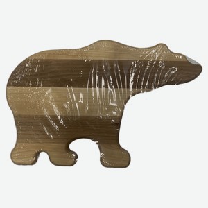 Доска разделочная фигурная Медведь, 20х30 см