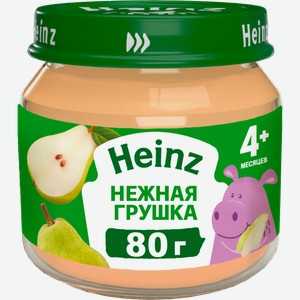 Пюре Heinz Нежная грушка с 4 месяцев 80г