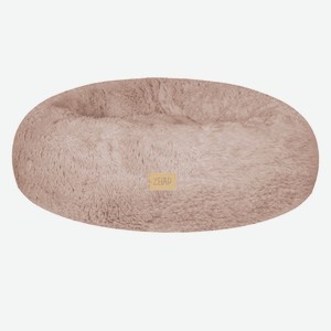 Lelap лежаки плюшевая лежанка-пуфик  Пируж , 60×60×23 см, мокко (60х60х23см)