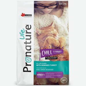Pronature Life сухой корм для котят и кошек всех возрастов с мясом индейки (2,27 кг)