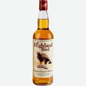 Виски ХАЙЛЕНД БЁРД 3 года Scotch Blended 0.7л