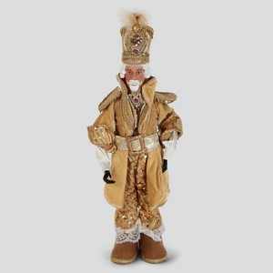 Новогодний декор Sote Toys Щелкунчик в золотой одежде 50 см
