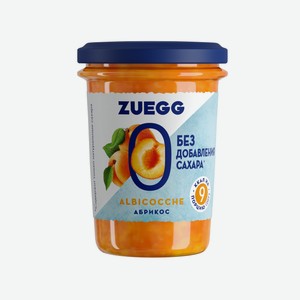 Джем Zuegg Абрикос конфитюр с пониженной калорийностью без сахара, 220г Германия