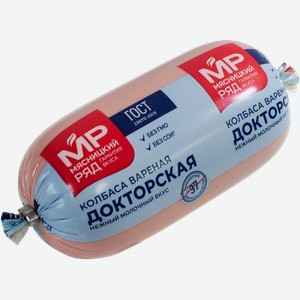 Колбаса  Докторская  вареная, 400 гр