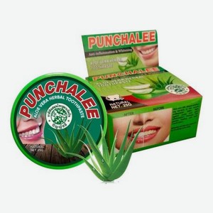 Растительная зубная паста с экстрактом алоэ вера Aloe Vera Herbal Toothpaste: Паста 25г