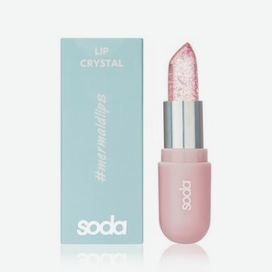 Бальзам для губ Soda Lip Crystal Balm #mermaidlips , strawberry , 3,5г