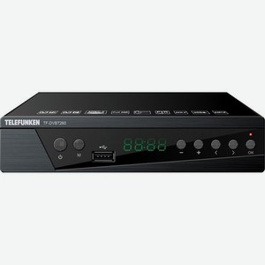 Ресивер DVB-T2 Telefunken TF-DVBT260, черный