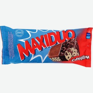 Мороженое Maxiduo Страчателла брикет 92г