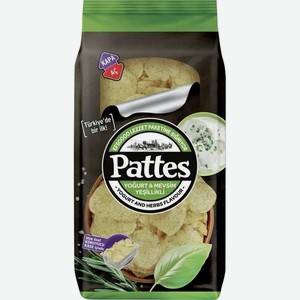 Бакалея  Паттес  Йогурт и Зелень, Картофельные чипсы,