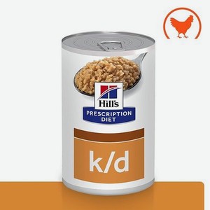 Корм для собак Hills 370г Prescription Diet k/d диетический при хронической болезни почек с курицей