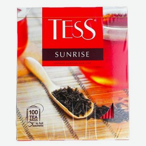 Чай TESS Черный Sunrise 100п*1.8г