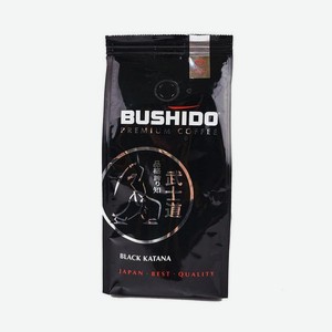 Кофе молотый BUSHIDO Black Katana 227г м/у