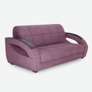 Прямой диван Оазис Розовый, велюр 155х205 см С ящиком