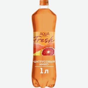 AQUA MINERALE Fresh Напиток газированный Цитрусовый микс 1л