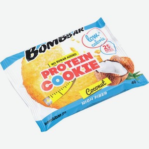 Печенье Bombbar Кокос без сахара 40г