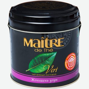 Чай Maitre de The Женьшень улун зелёный, 150г