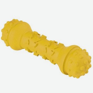 Игрушка для собак Mr.Kranch Гантель дентальная с ароматом сливок Желтая