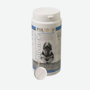 Витамины для собак Polidex Поливит-Кальций плюс 300таблеток