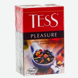 Чай TESS Черный Плэжа 100г к/уп