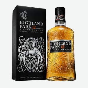 Виски шотландский Highland Park 12 y. o., 0.7 L, в подарочной упаковке
