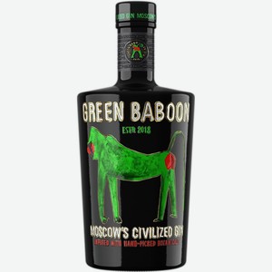 Джин  Green Baboon , 0.7 л, Россия